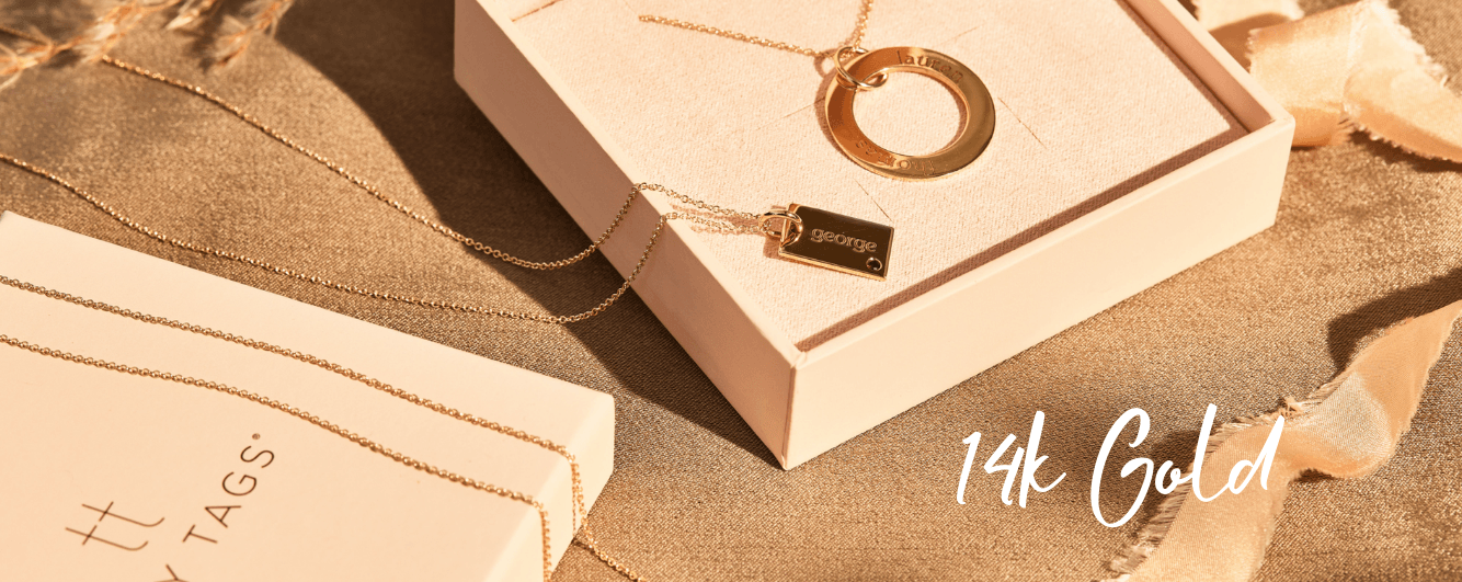 Jewelry in 14k yellow, rose or white gold