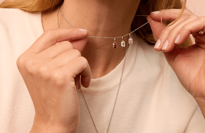 Beautiful birthstones to add to your necklace or to wear as a necklace