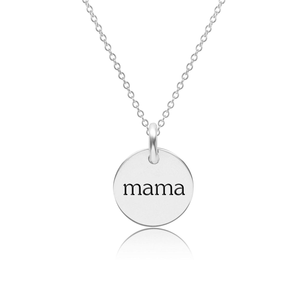 Big Hug Club☆MAMA PAPA necklace 1circletag-front-mama-