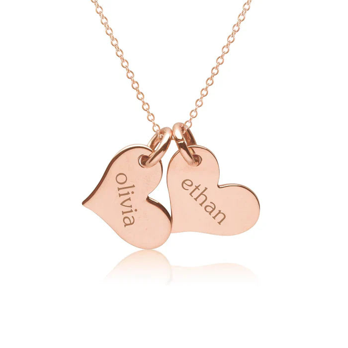 Heart Necklace - 2 Tags