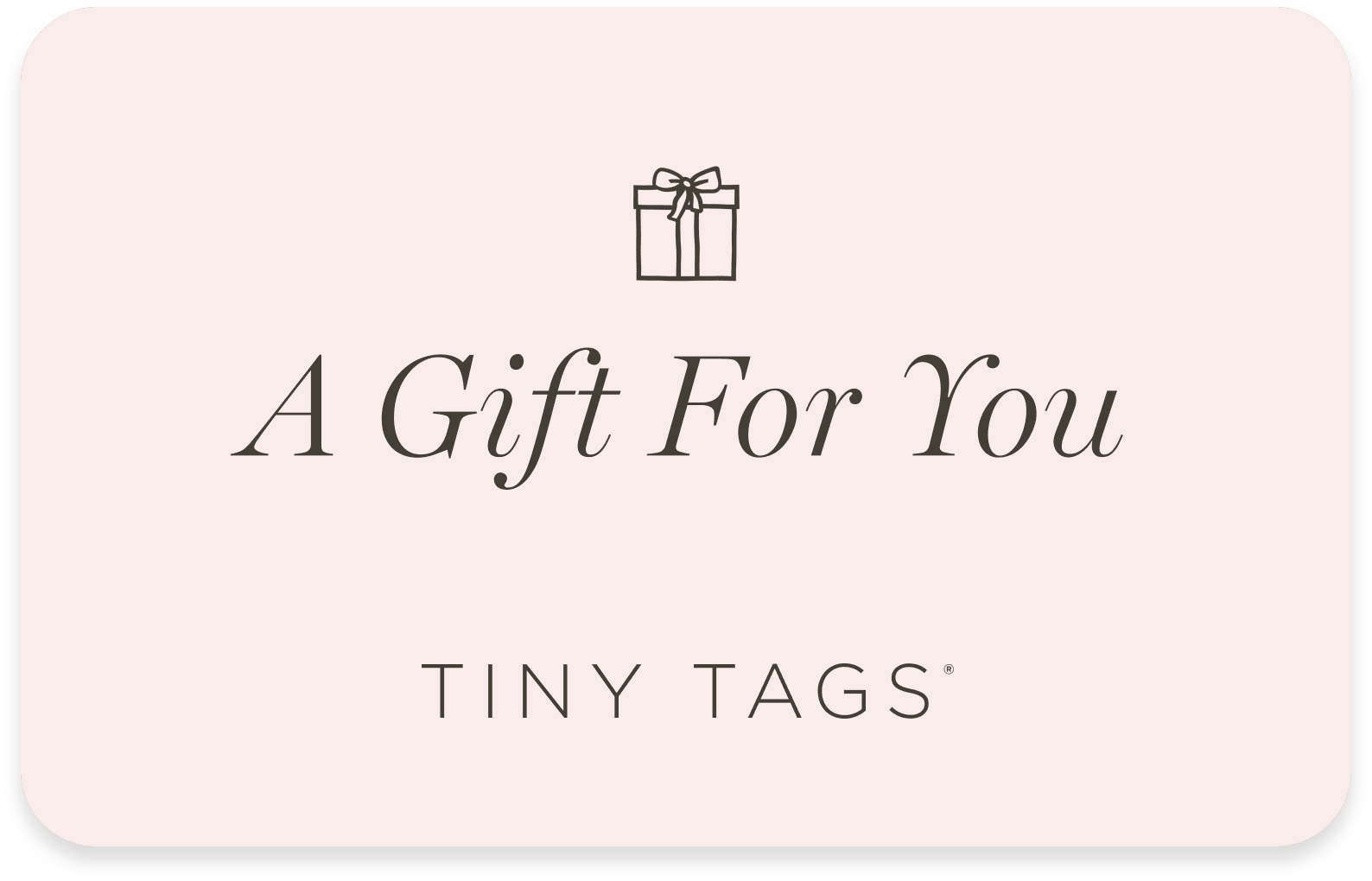 Tiny Tags E-Gift Card