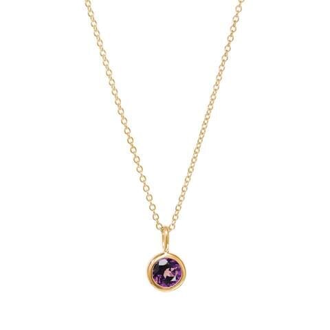 Birthstone Charm Necklace