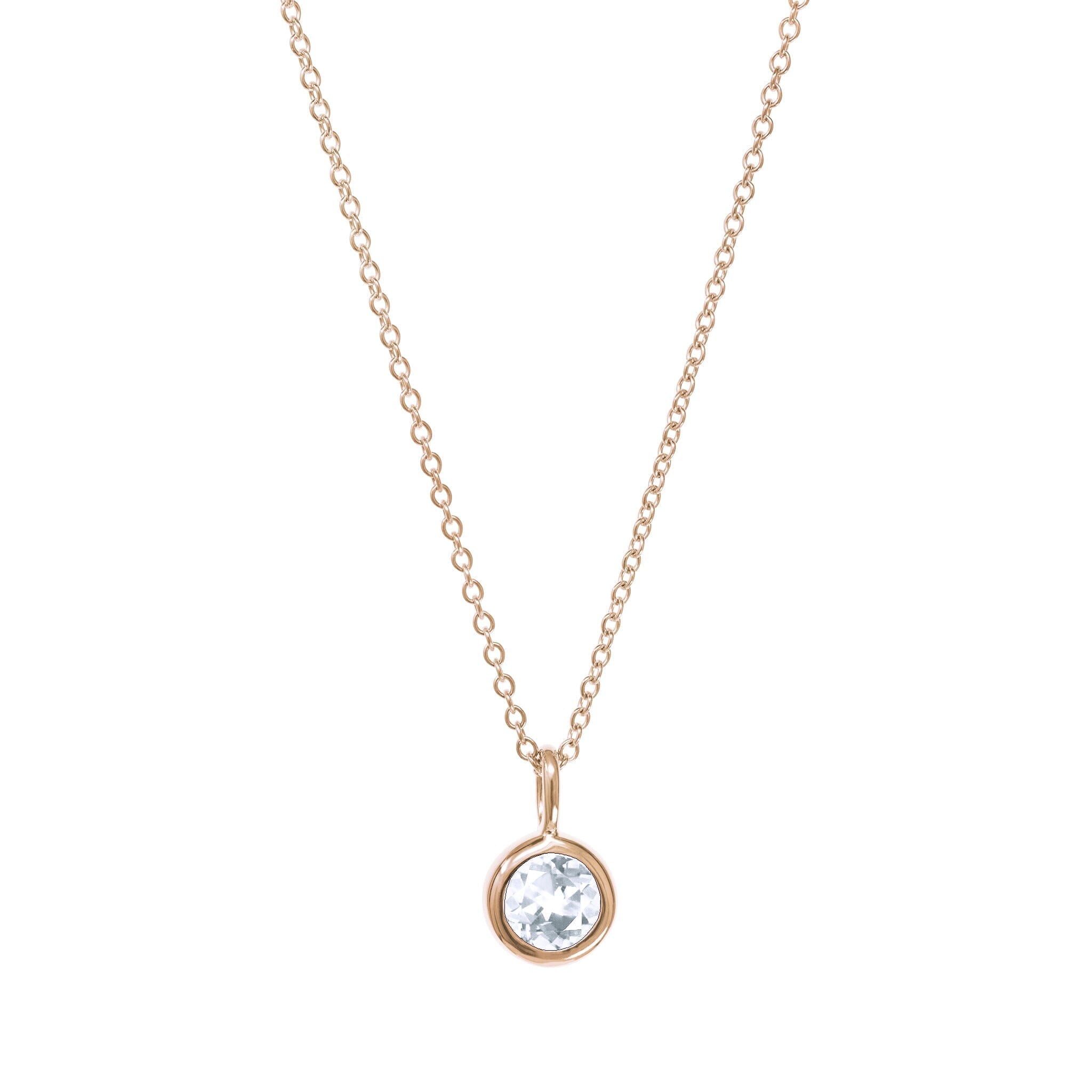 Birthstone Charm Necklace
