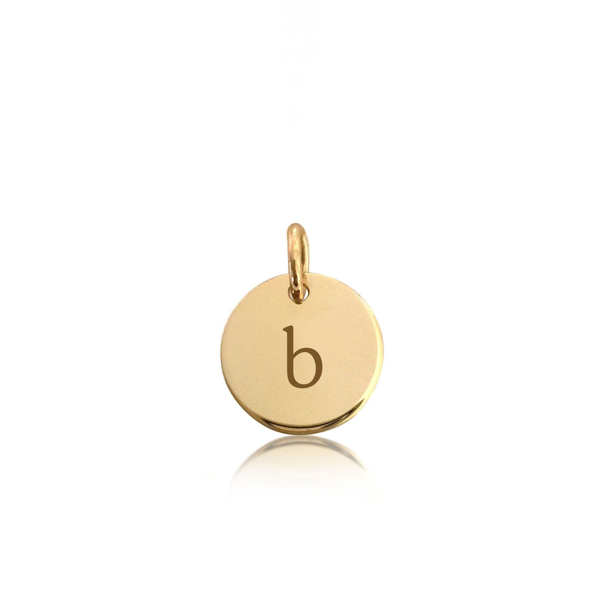 Mini Initial Circle Tag - Lowercase