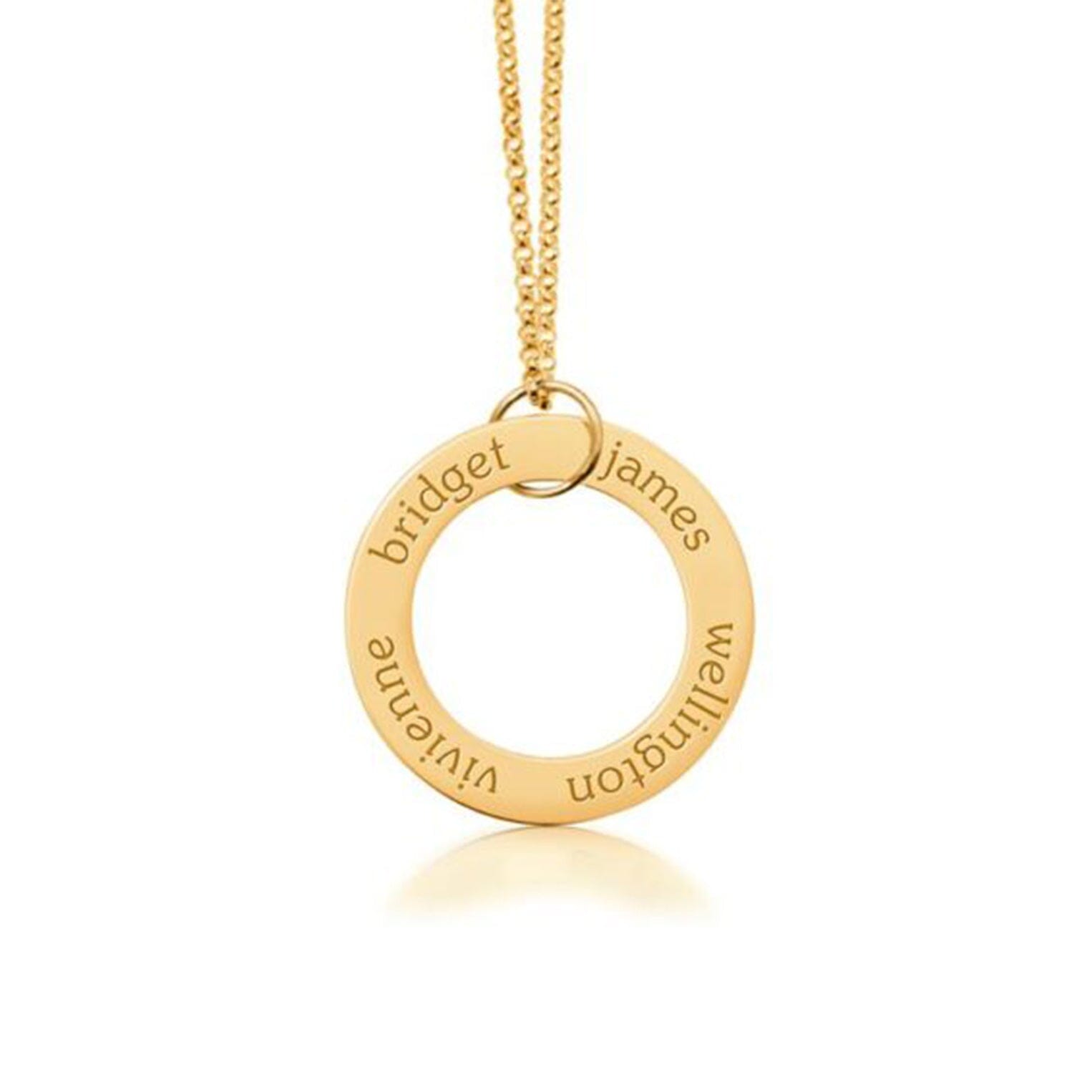 Circle Pendant Necklace