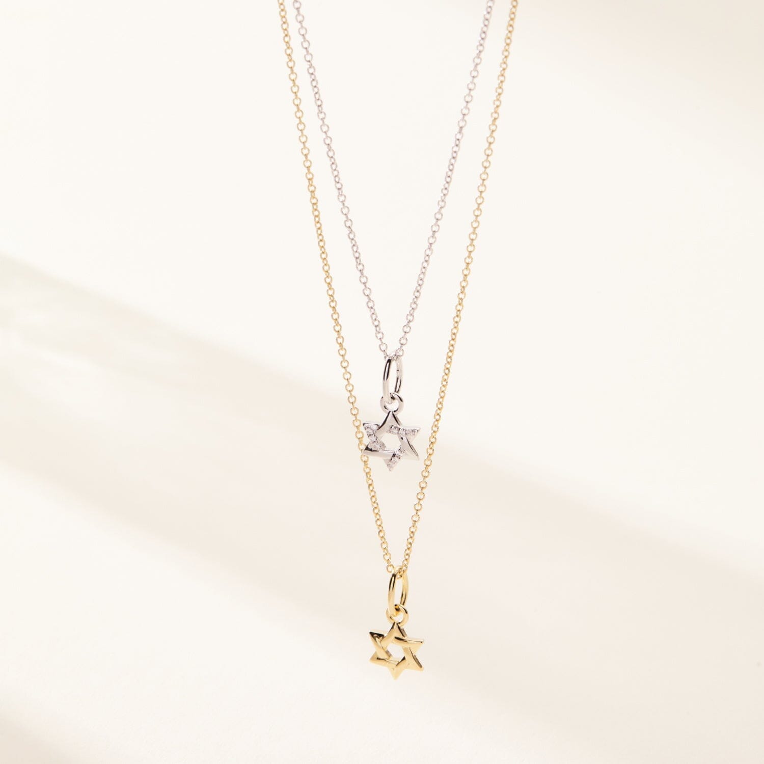 Pavé Star of David Charm