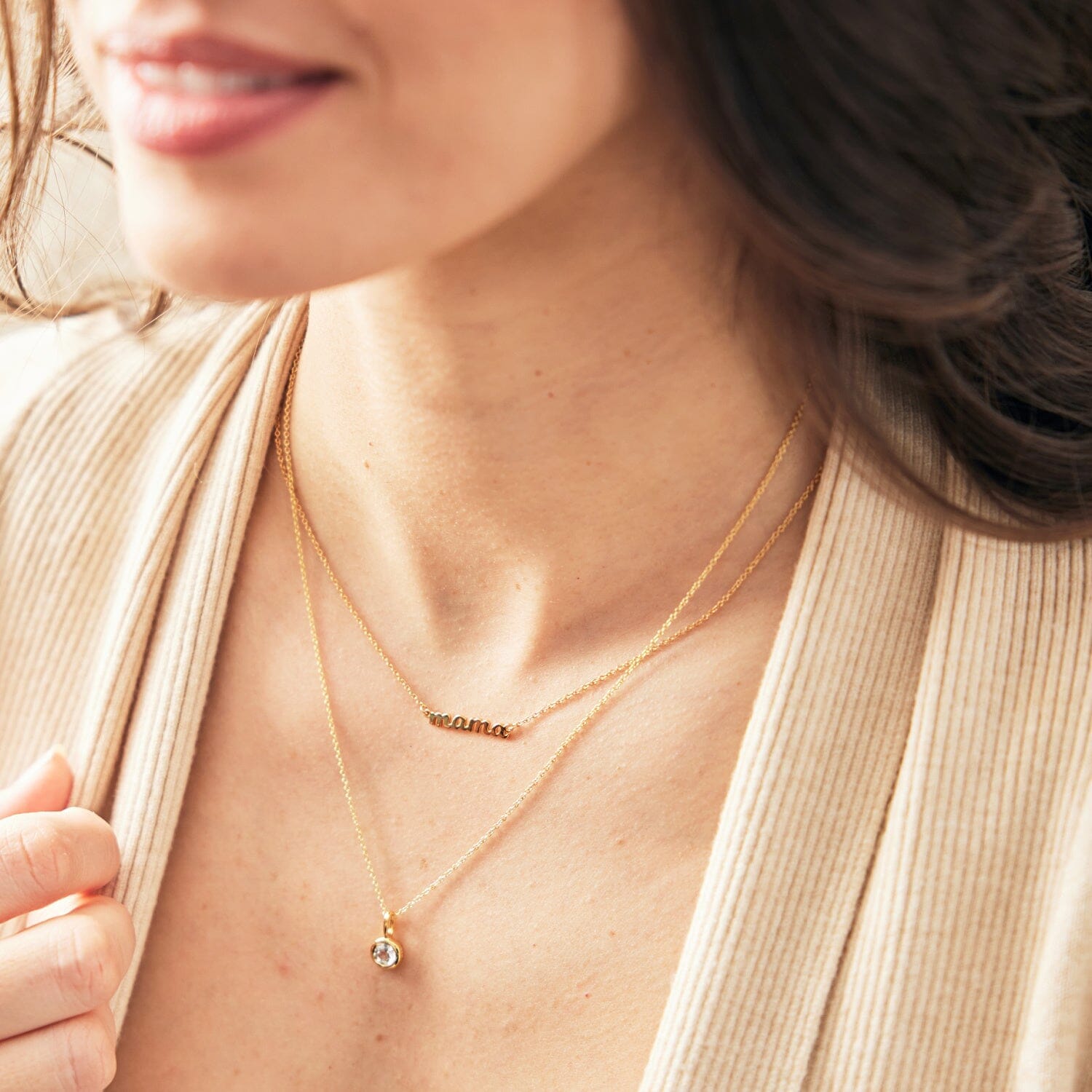 Birthstone Charm Necklace