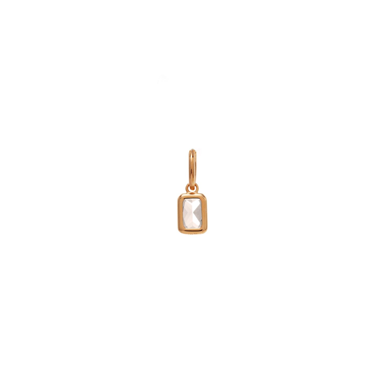 Baguette Birthstone Charm