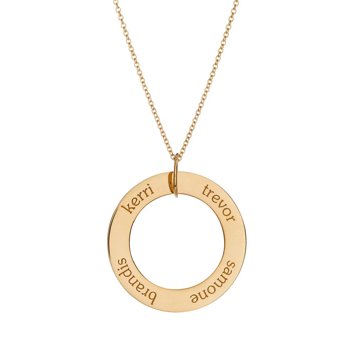 Circle Pendant Necklace