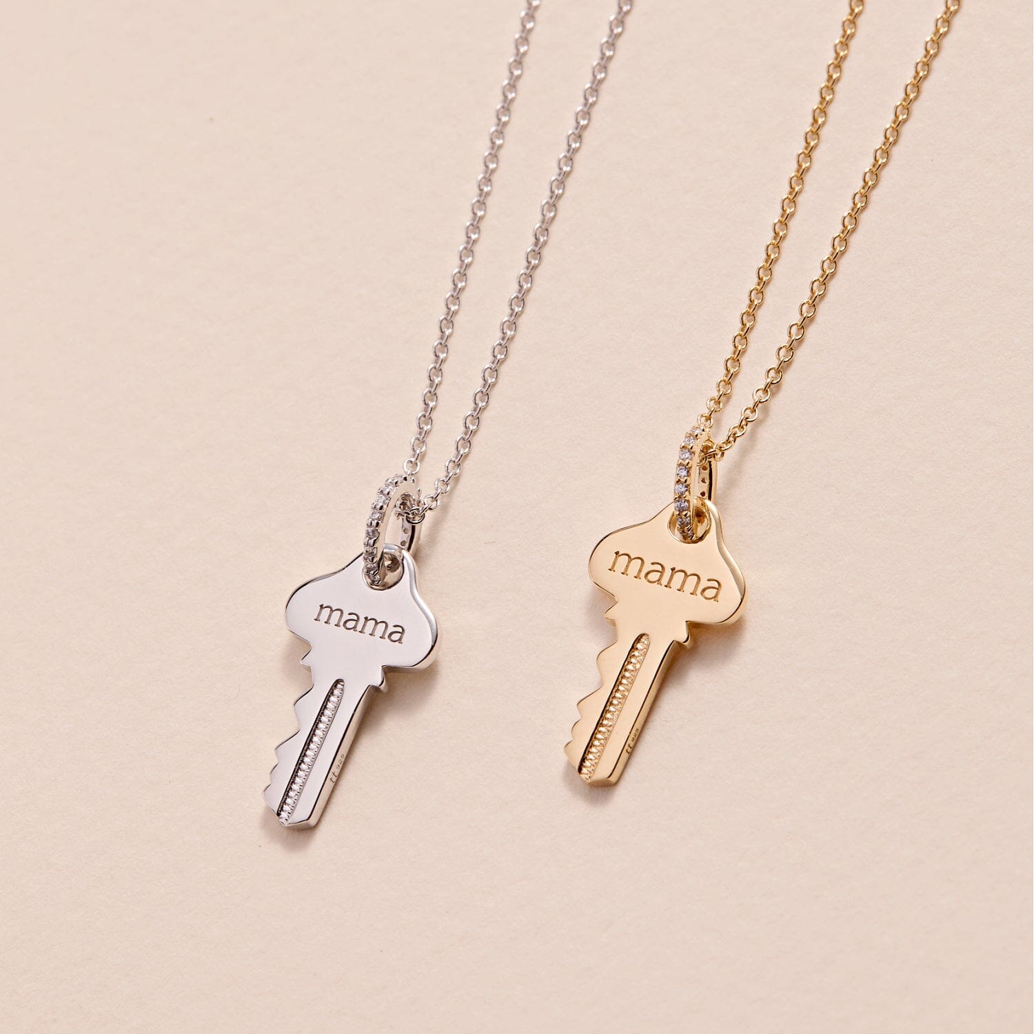 House 'Mama' Key Necklace