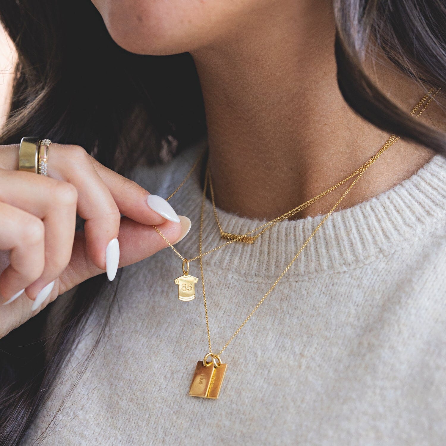 Jersey Charm Necklace