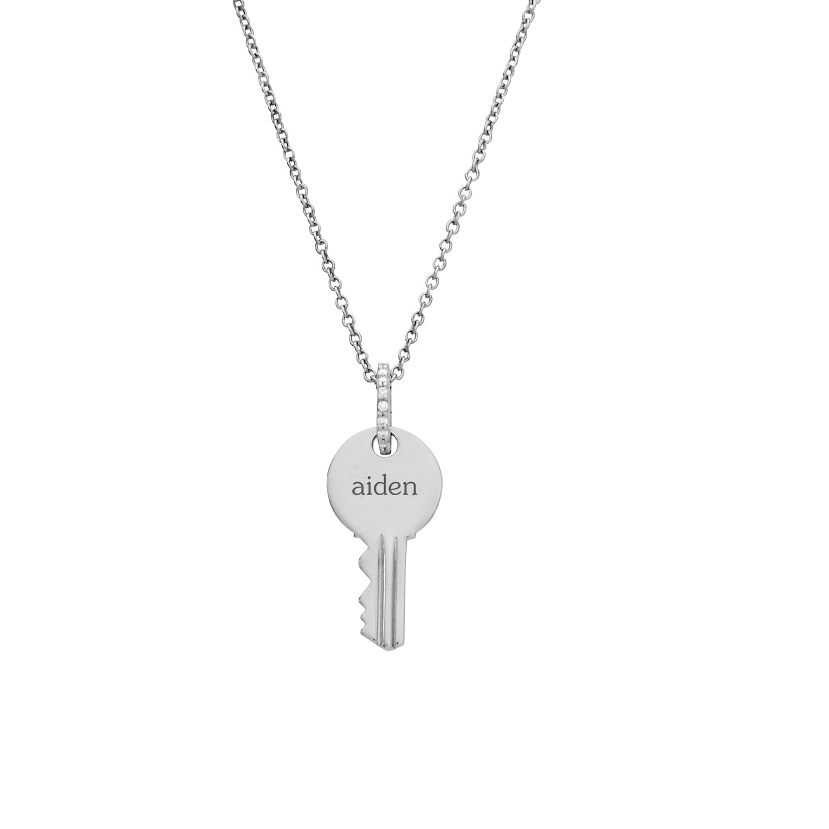 Round Key Necklace