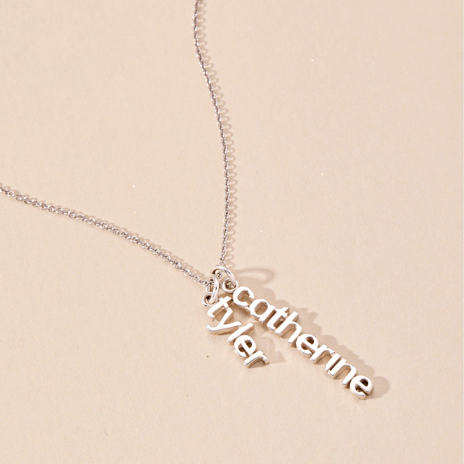 Vertical Name Necklace