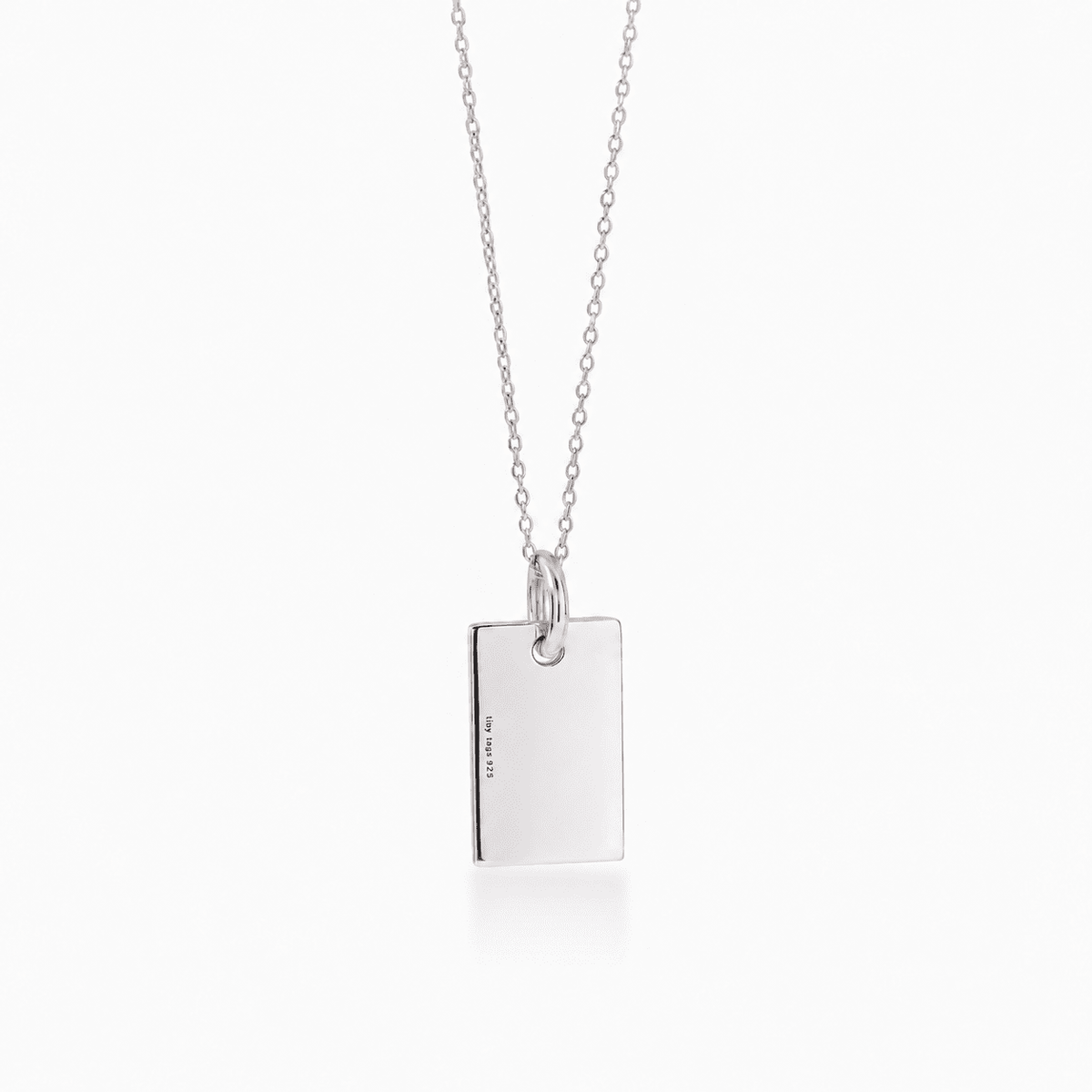 Personalized Mini Dog Tag Necklace – Ellie Fund