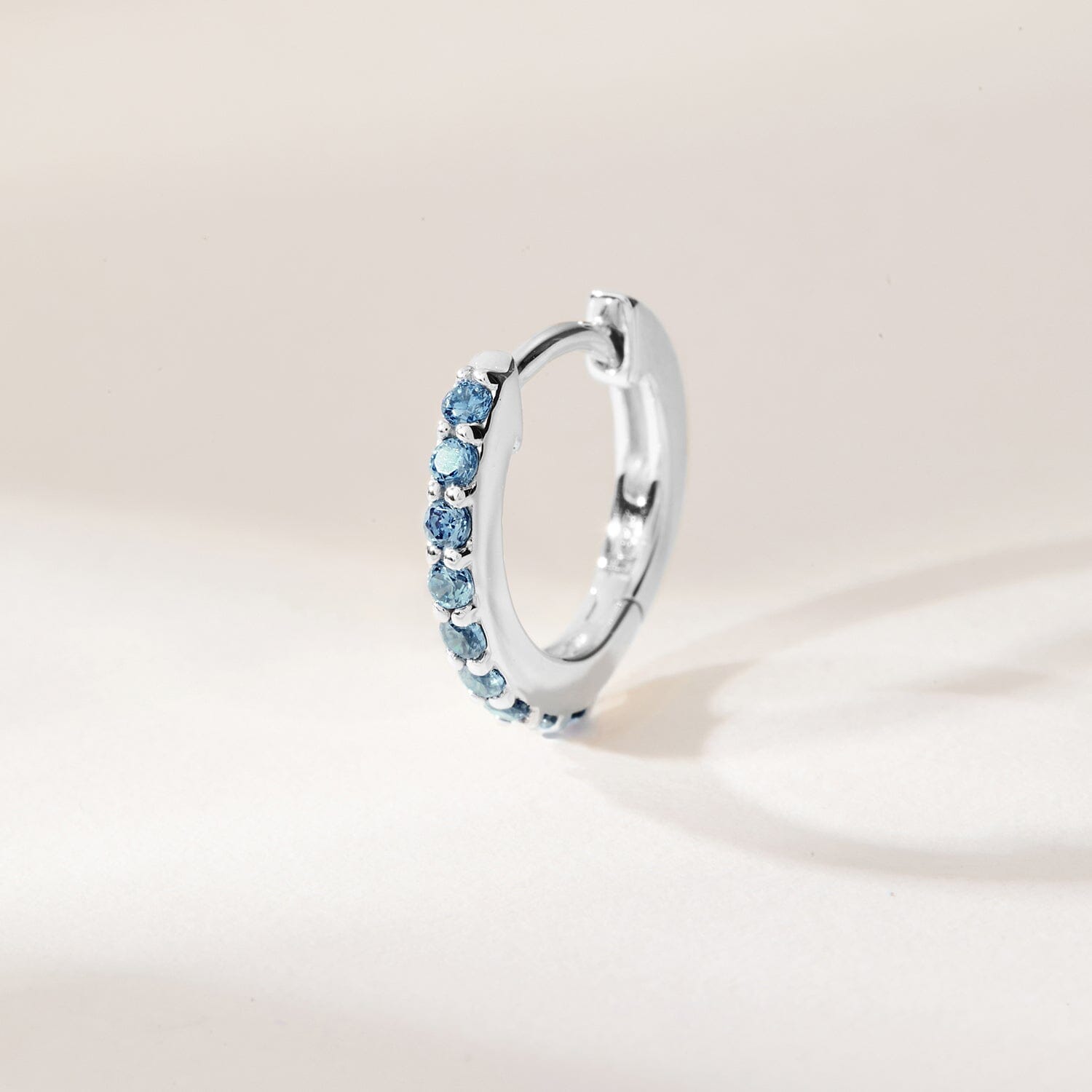 Birthstone Huggie Earrings