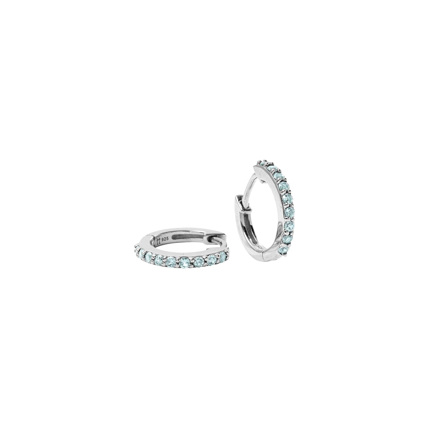Birthstone Huggie Earrings
