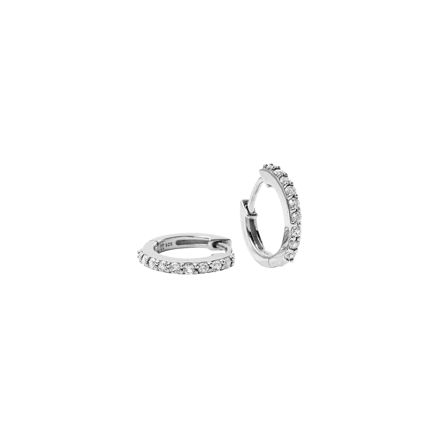 Birthstone Huggie Earrings