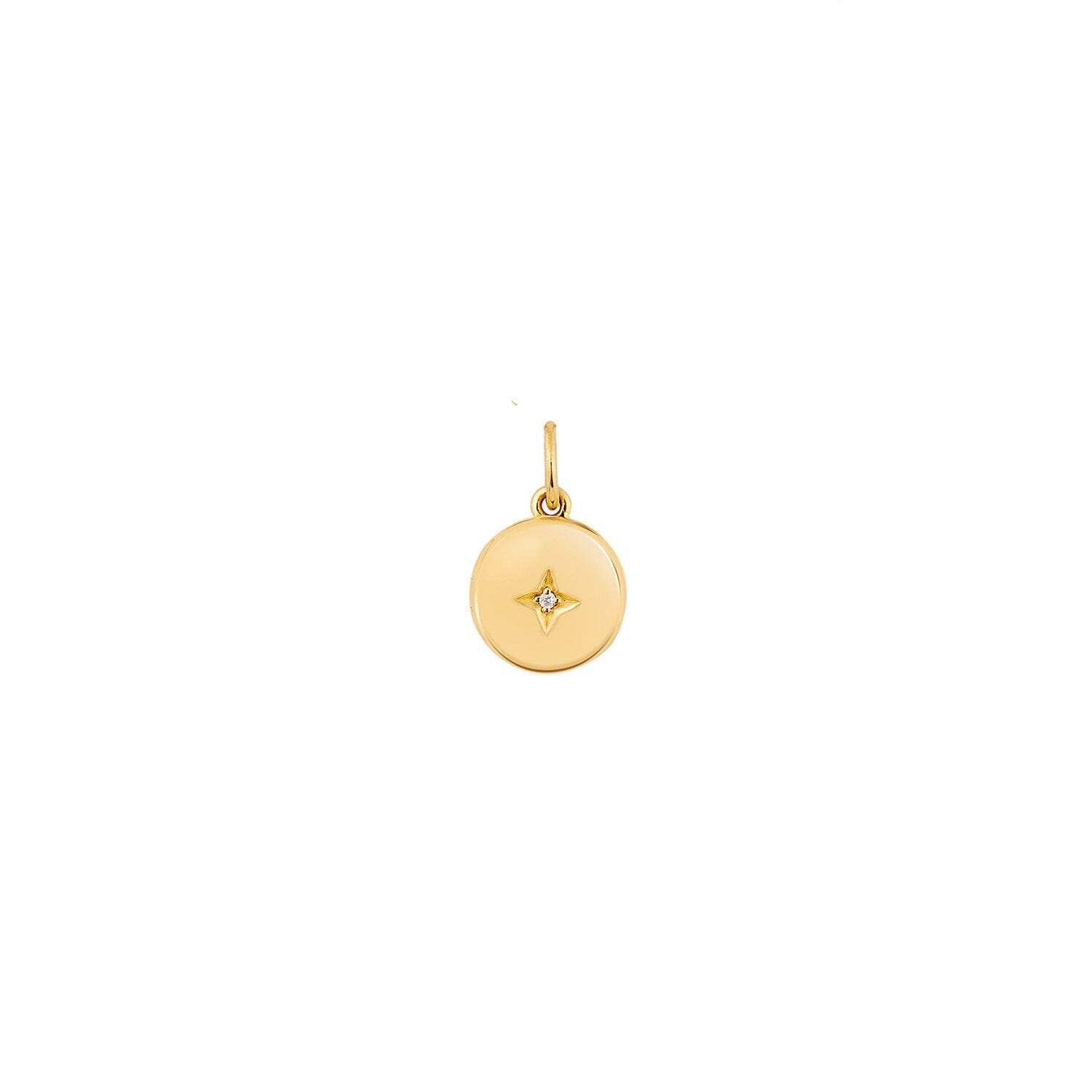 Round Mini Locket Charm