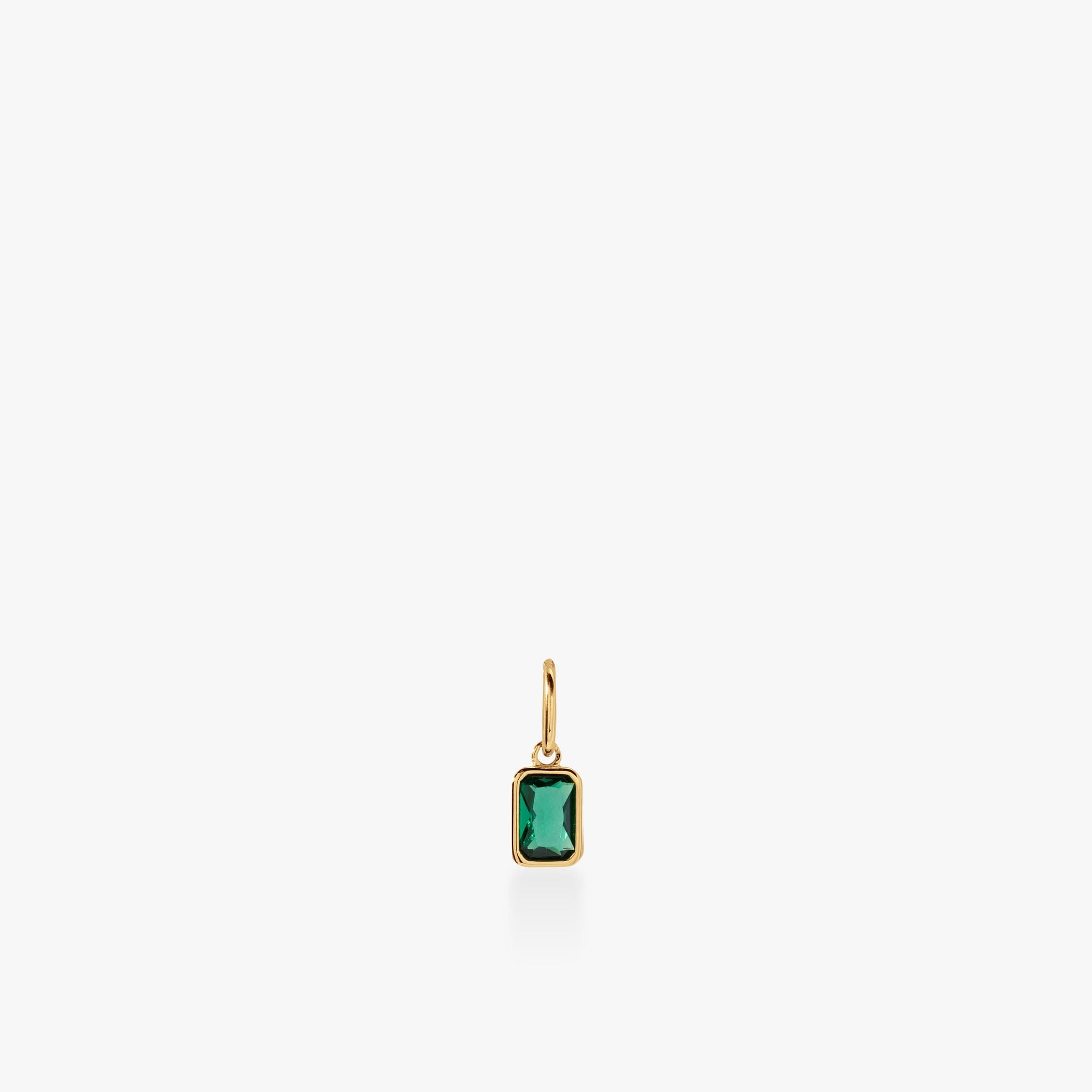 Baguette Birthstone Charm