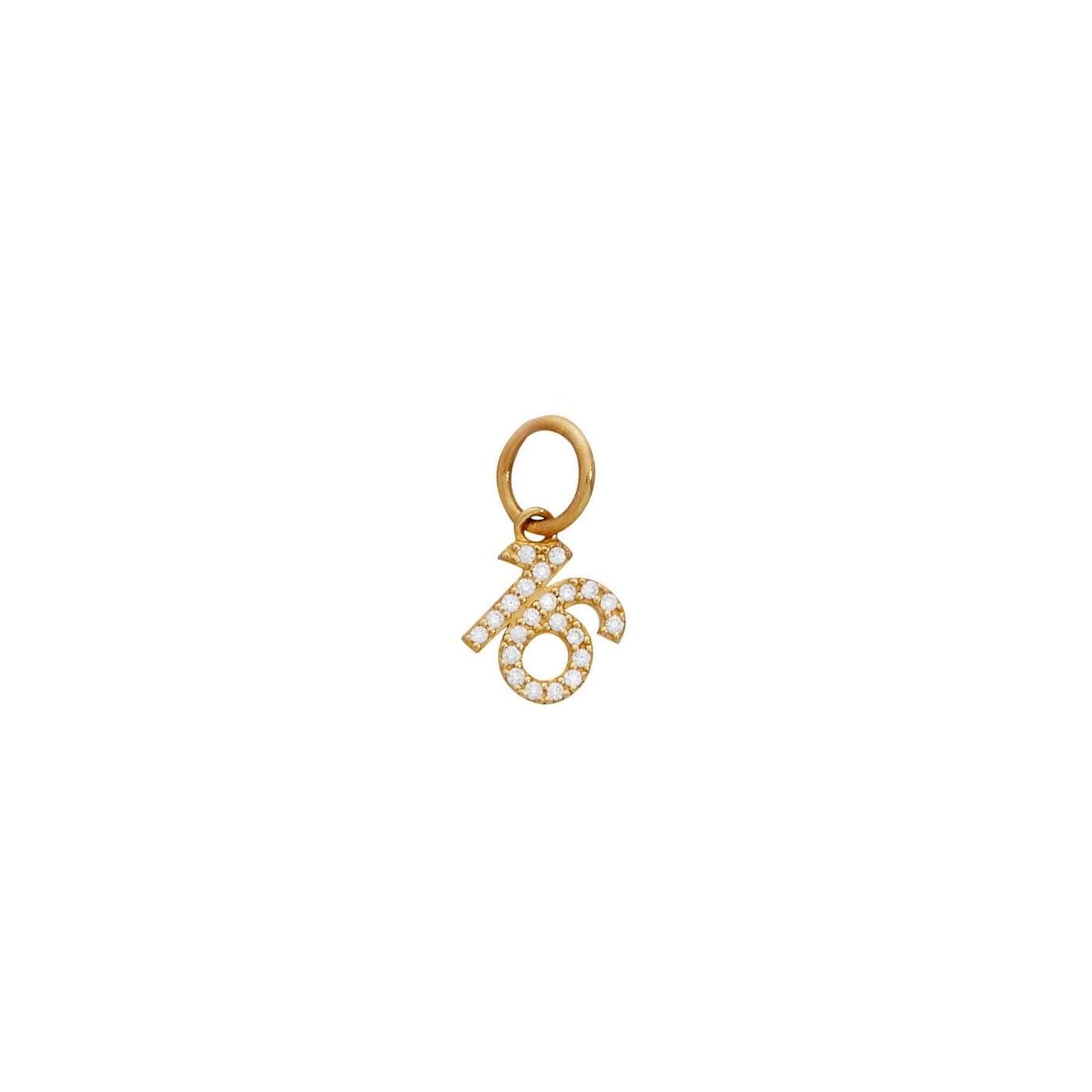 Laxachusetts Circle Tag and Pave Number Necklace