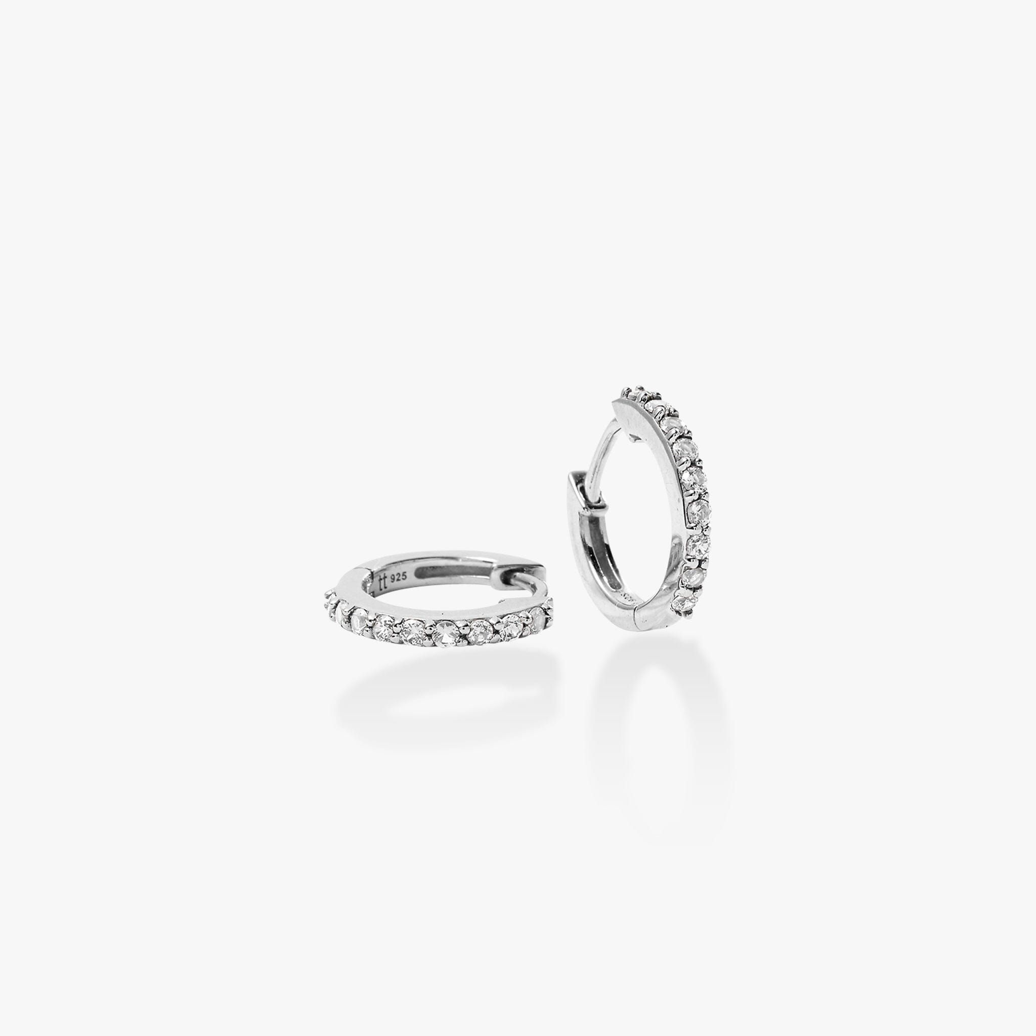 Birthstone Huggie Earrings