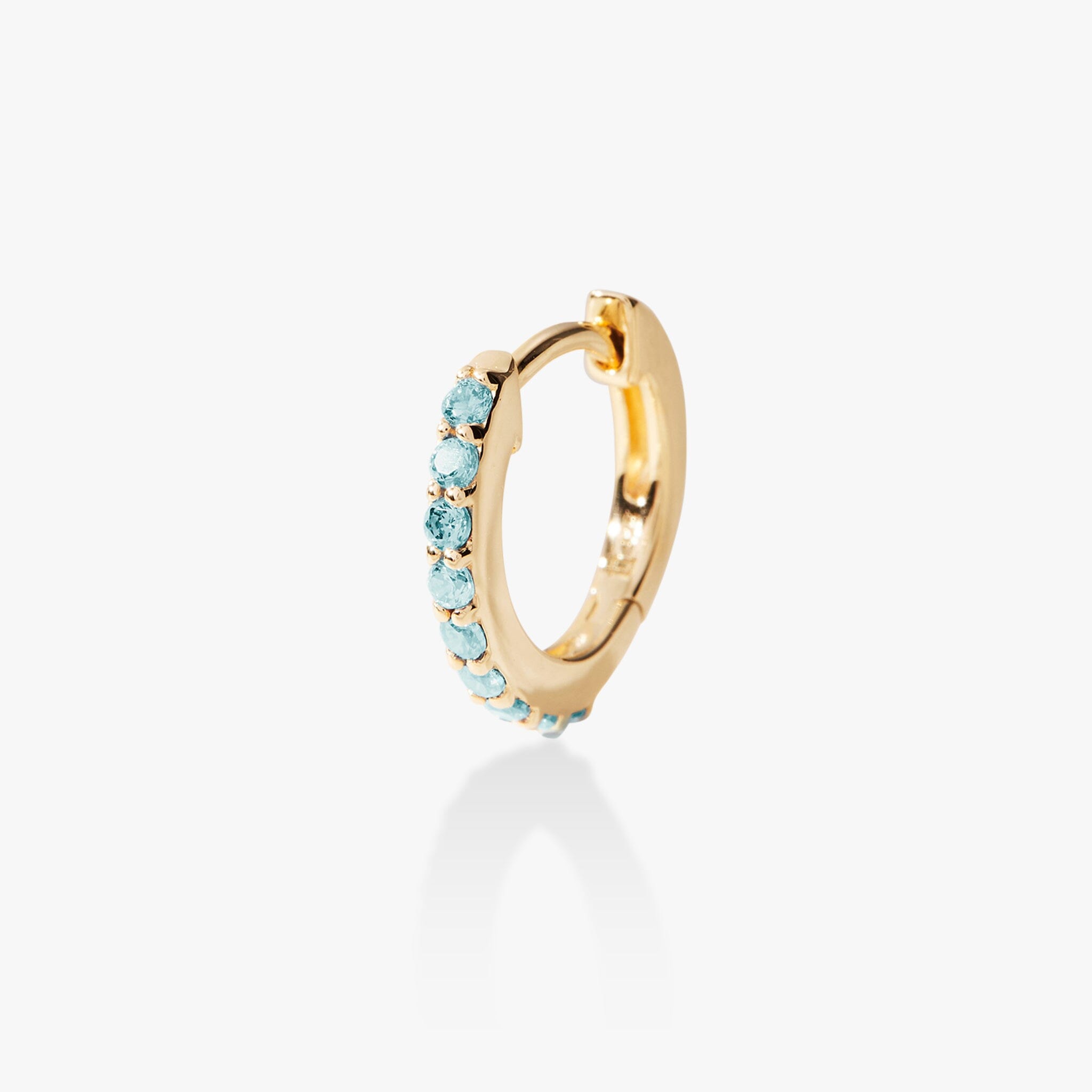 Birthstone Huggie Earrings