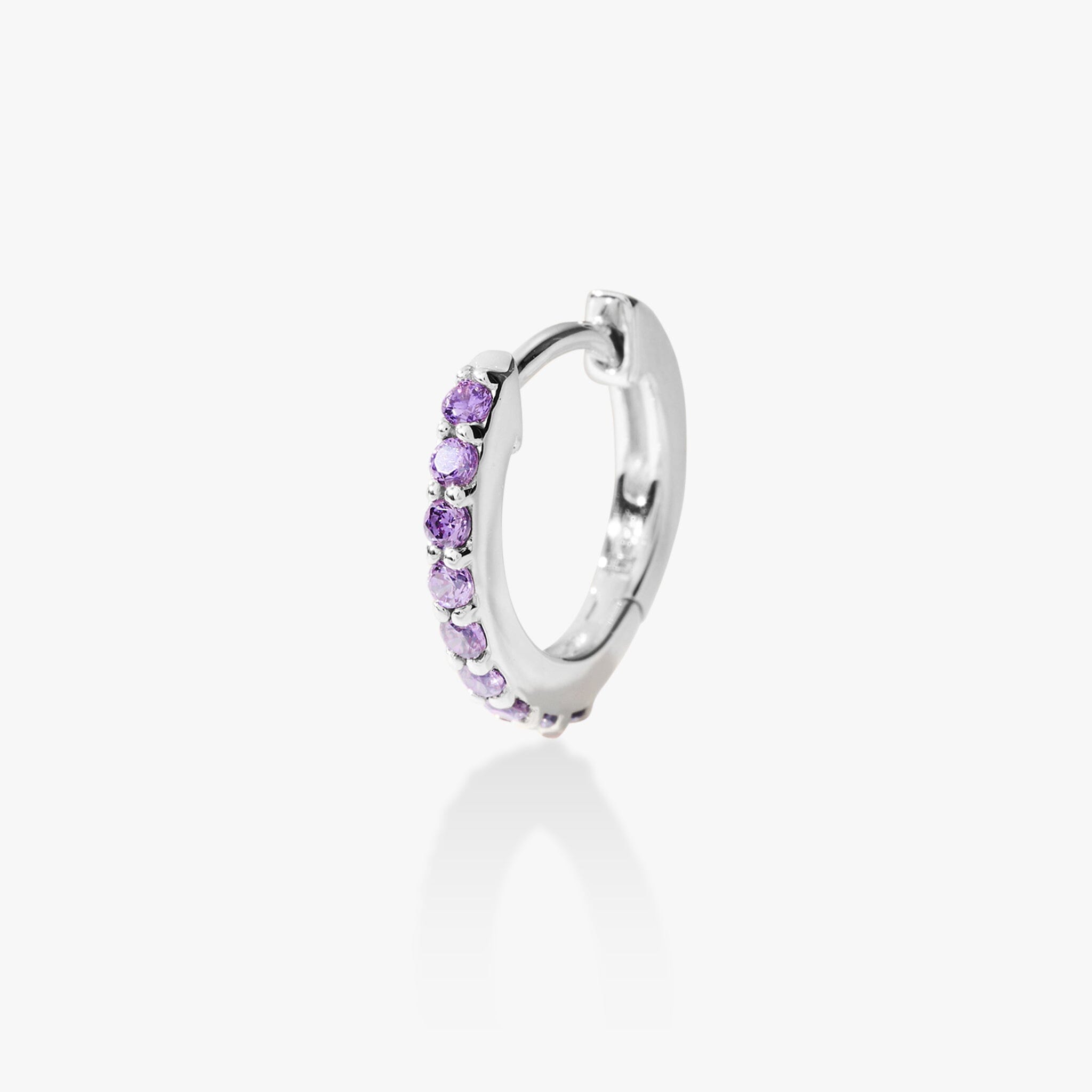 Birthstone Huggie Earrings