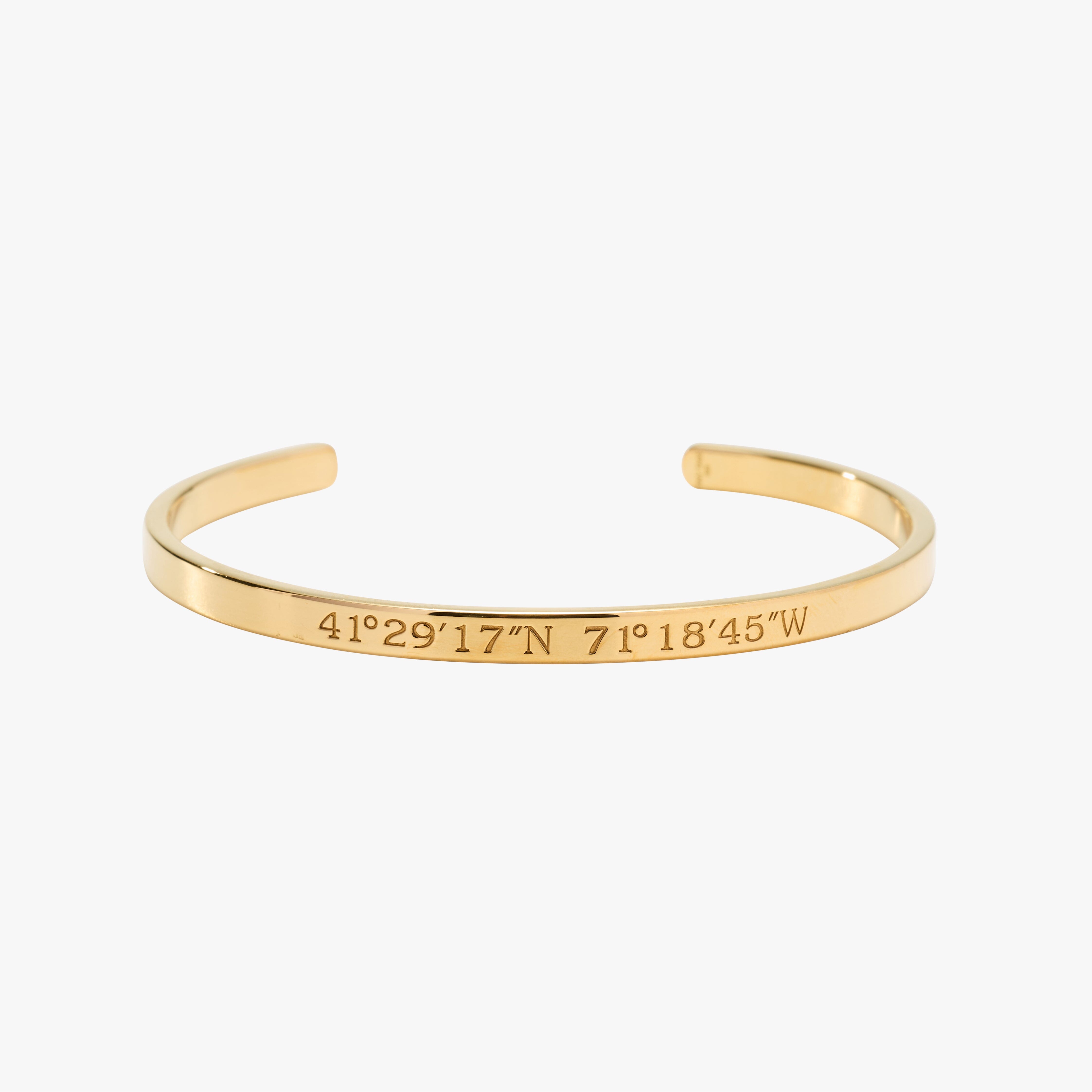 Custom Engraved Cuff Bracelet