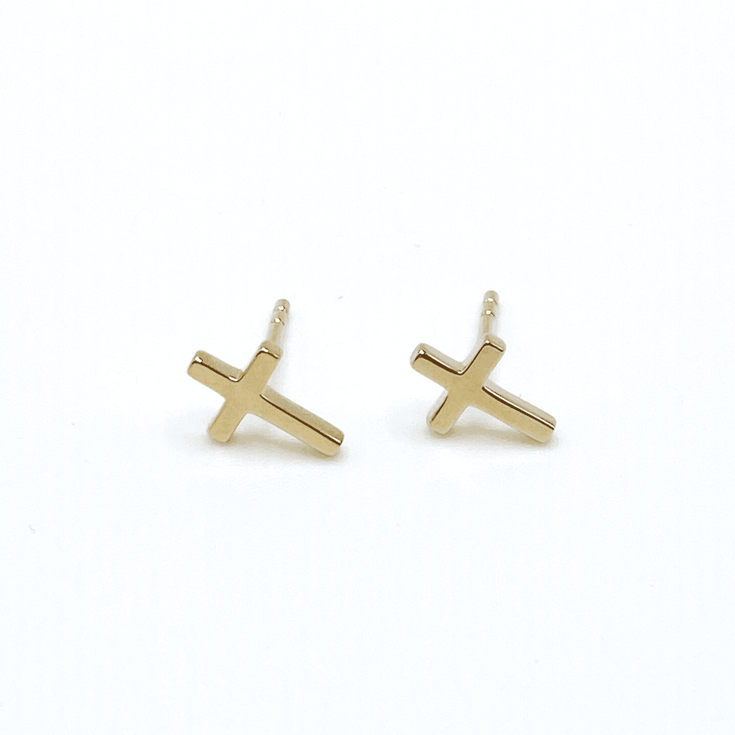 Cross Stud Earrings