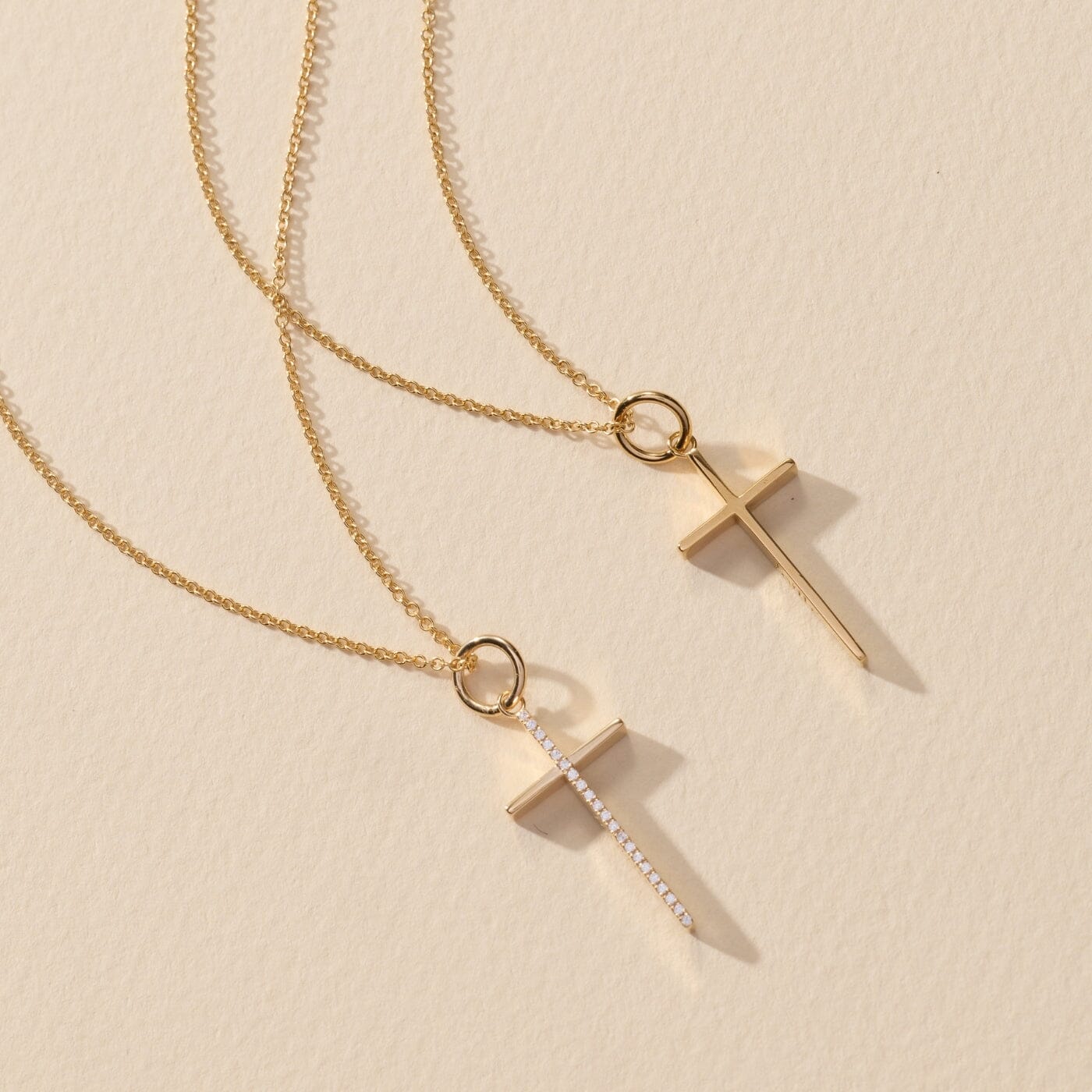 SRB Engravable Cross Necklace