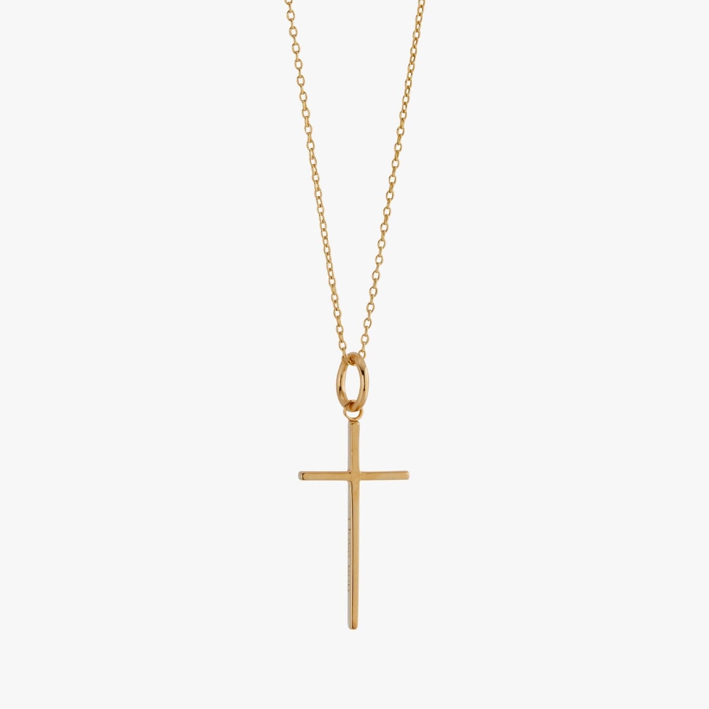 SRB Engravable Cross Necklace
