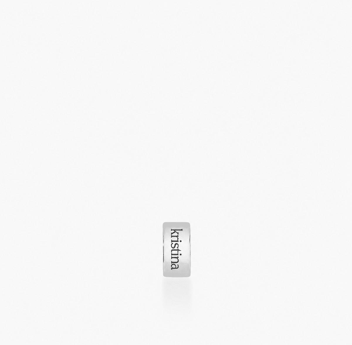 Engravable Sliding Ring Charm