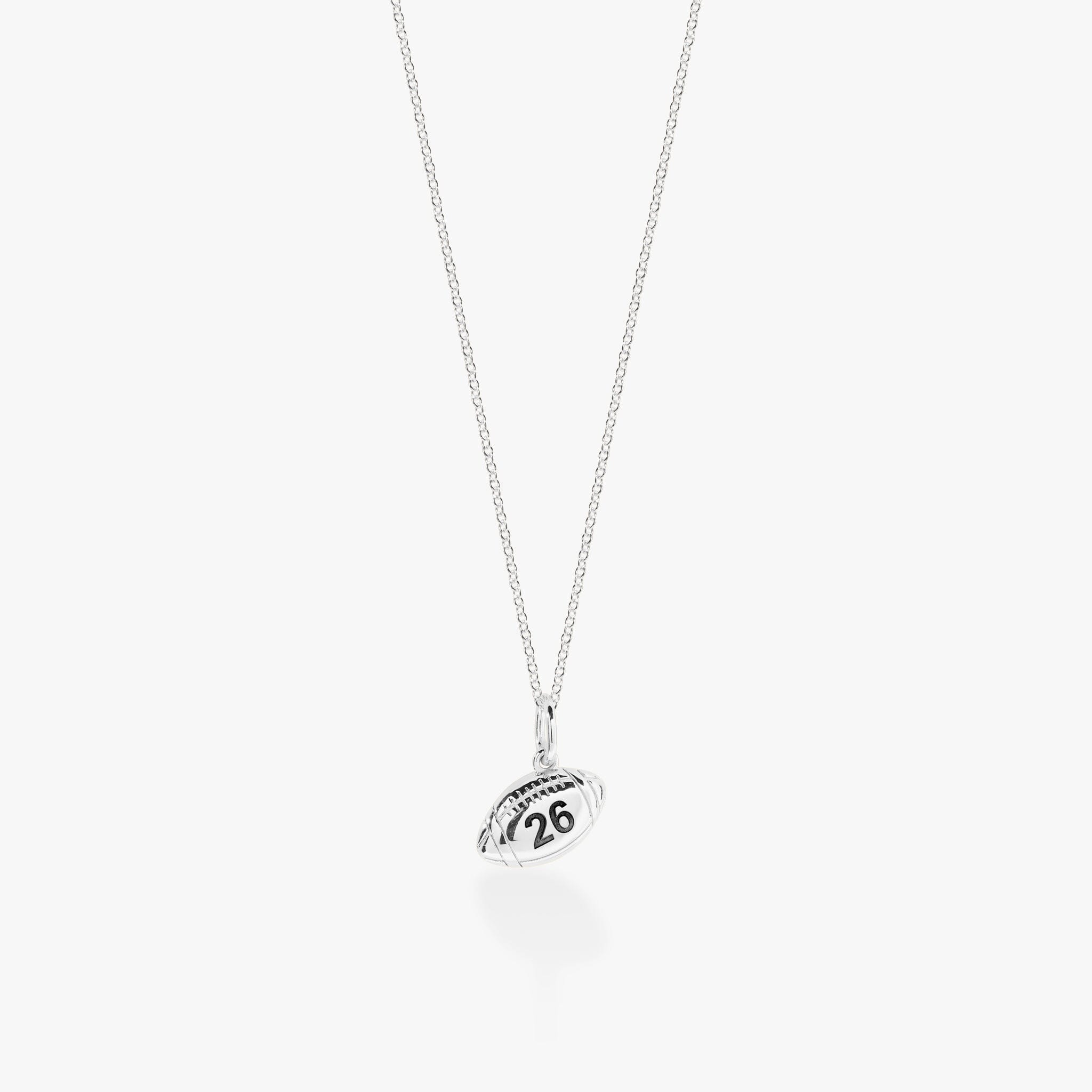 Football Charm Necklace