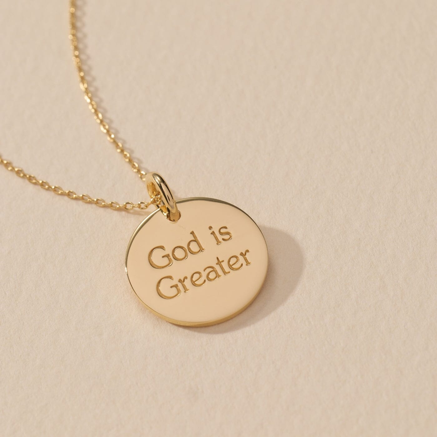 SRB God is Greater Circle Charm