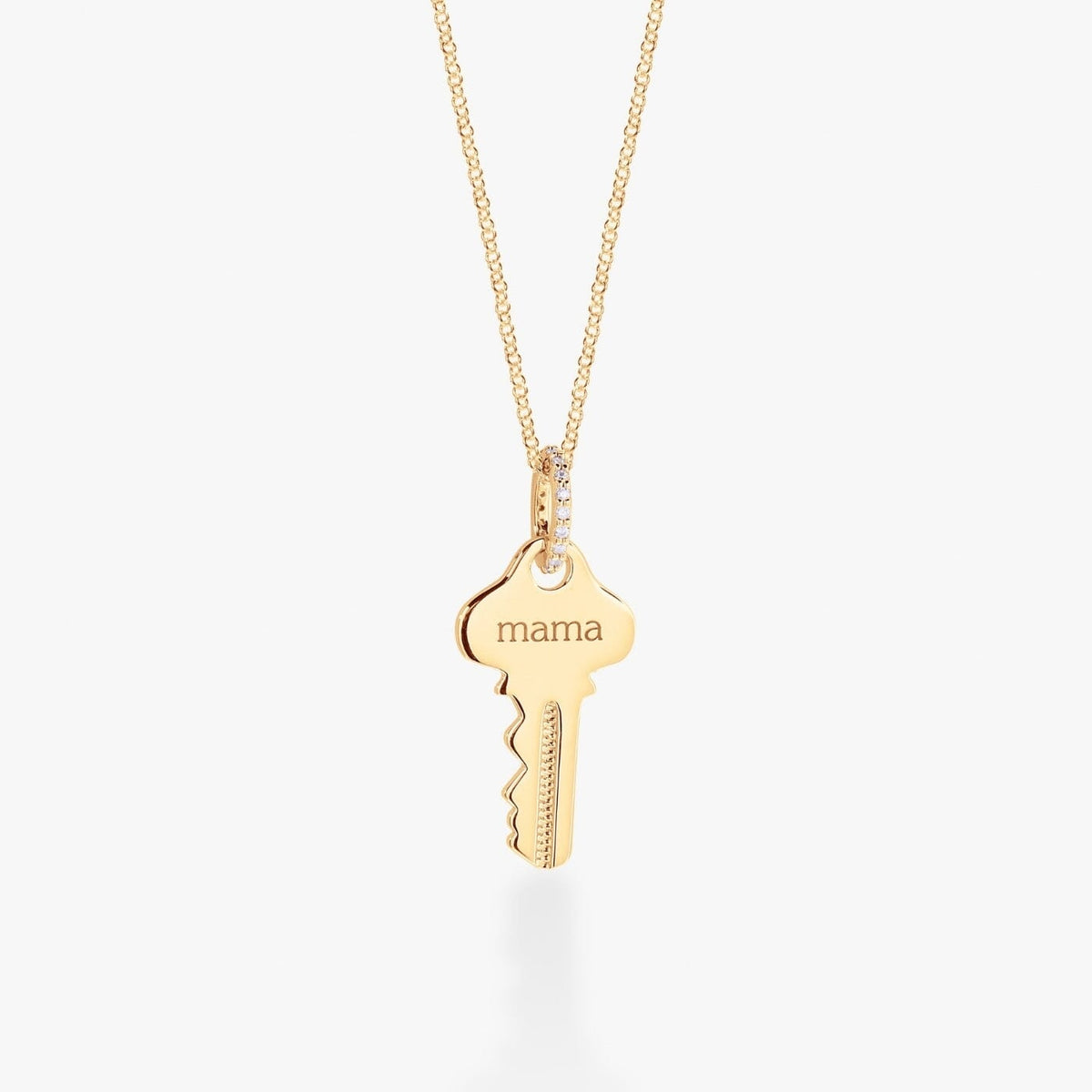 House 'Mama' Key Necklace
