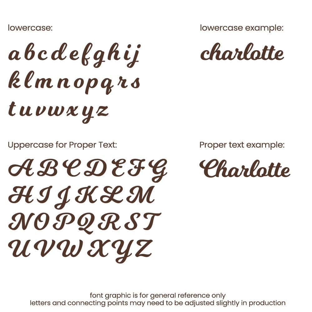 Script Nameplate Necklace - 2 Names