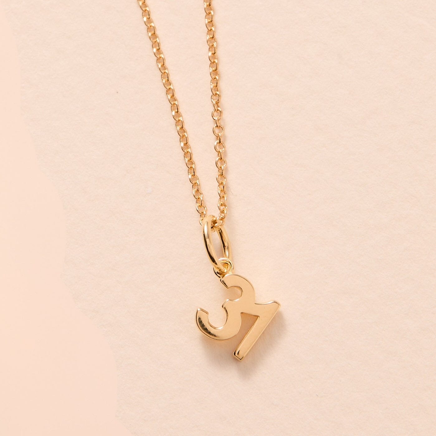 Laxachusetts Circle Tag and Number Necklace