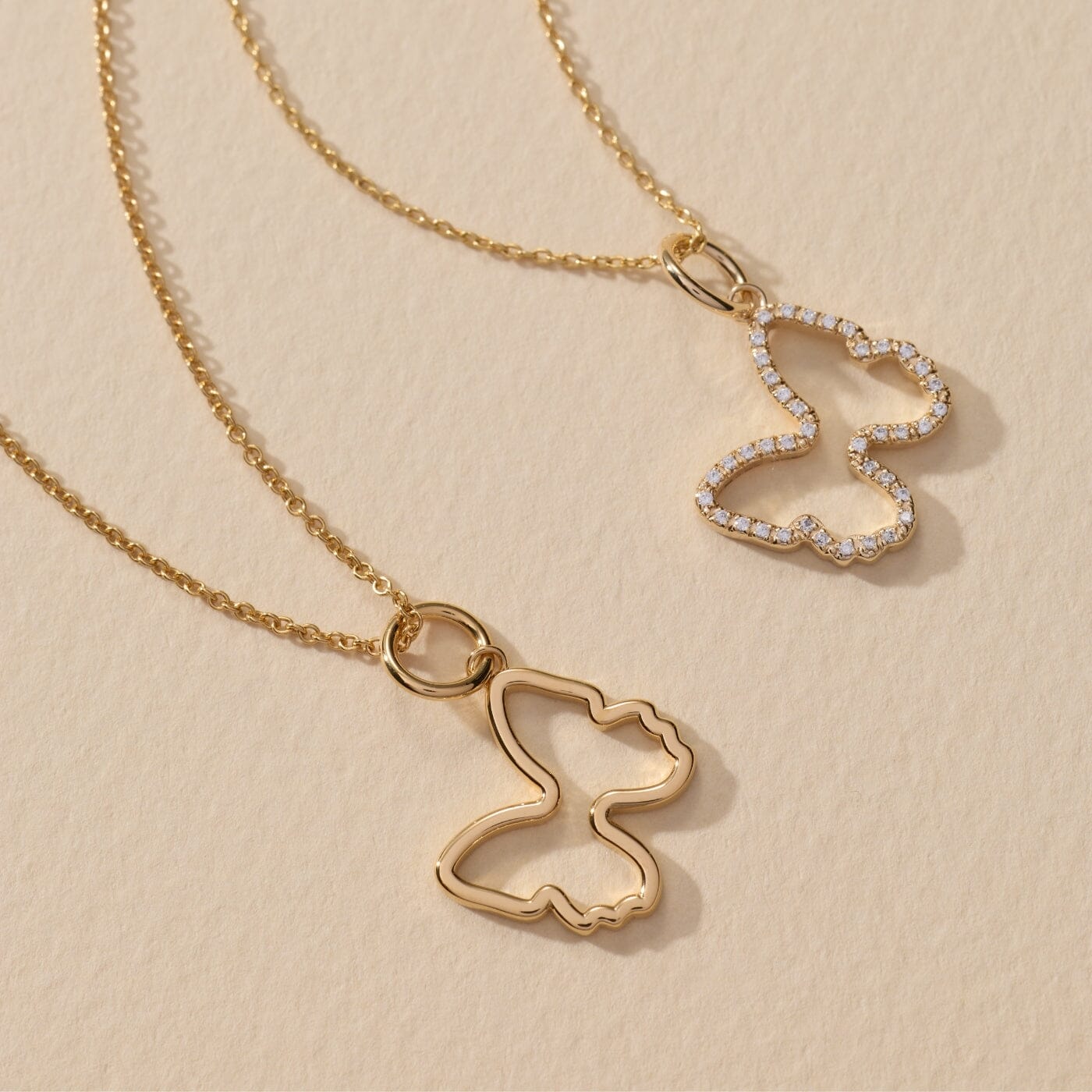 SRB Pavé Butterfly Necklace
