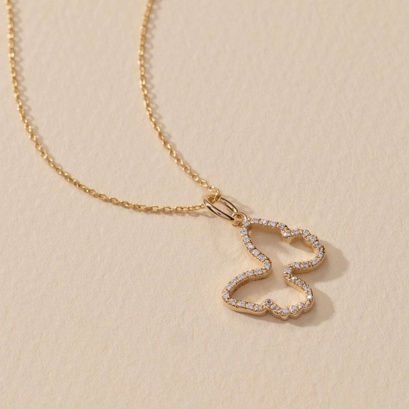 SRB Pavé Butterfly Necklace