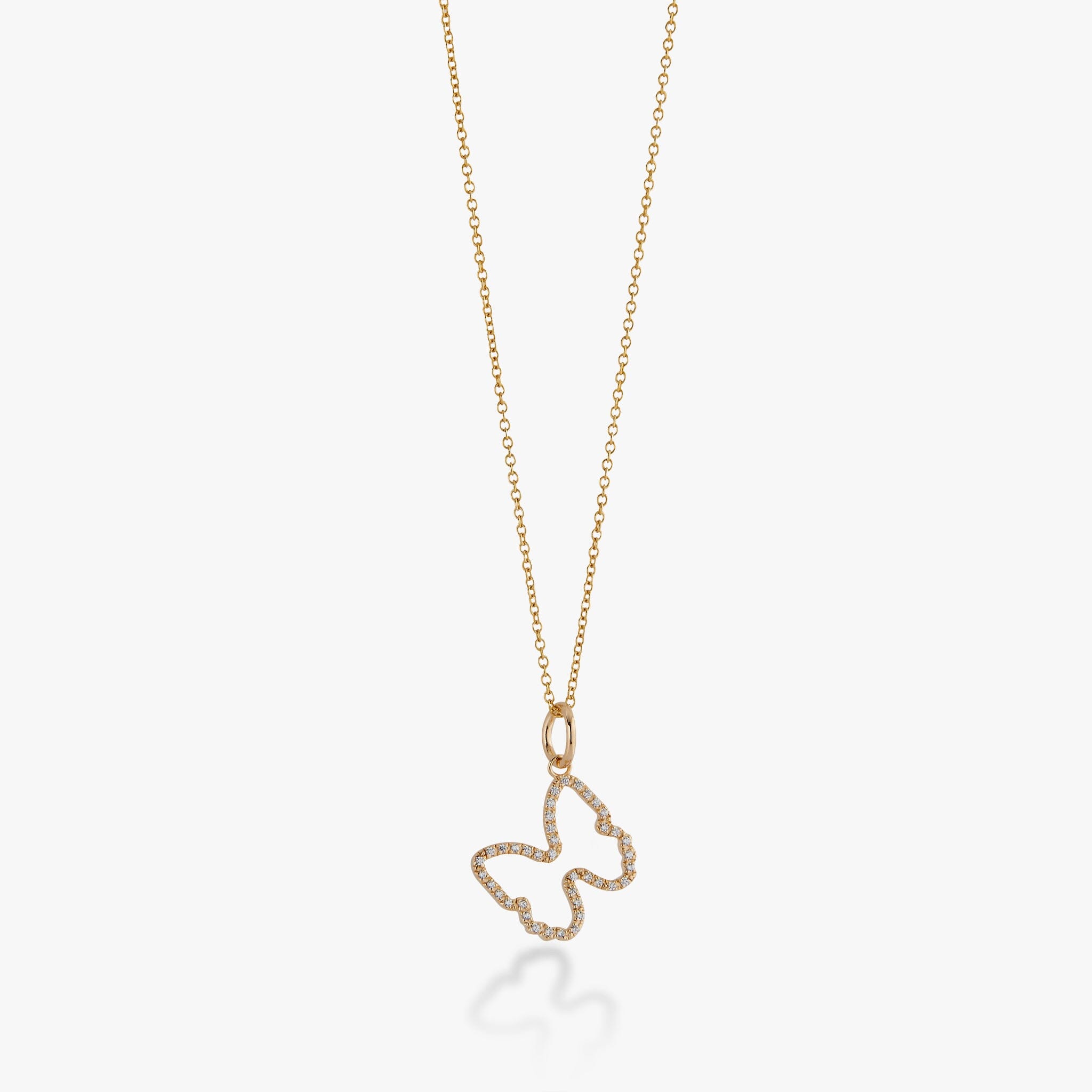 SRB Pavé Butterfly Necklace