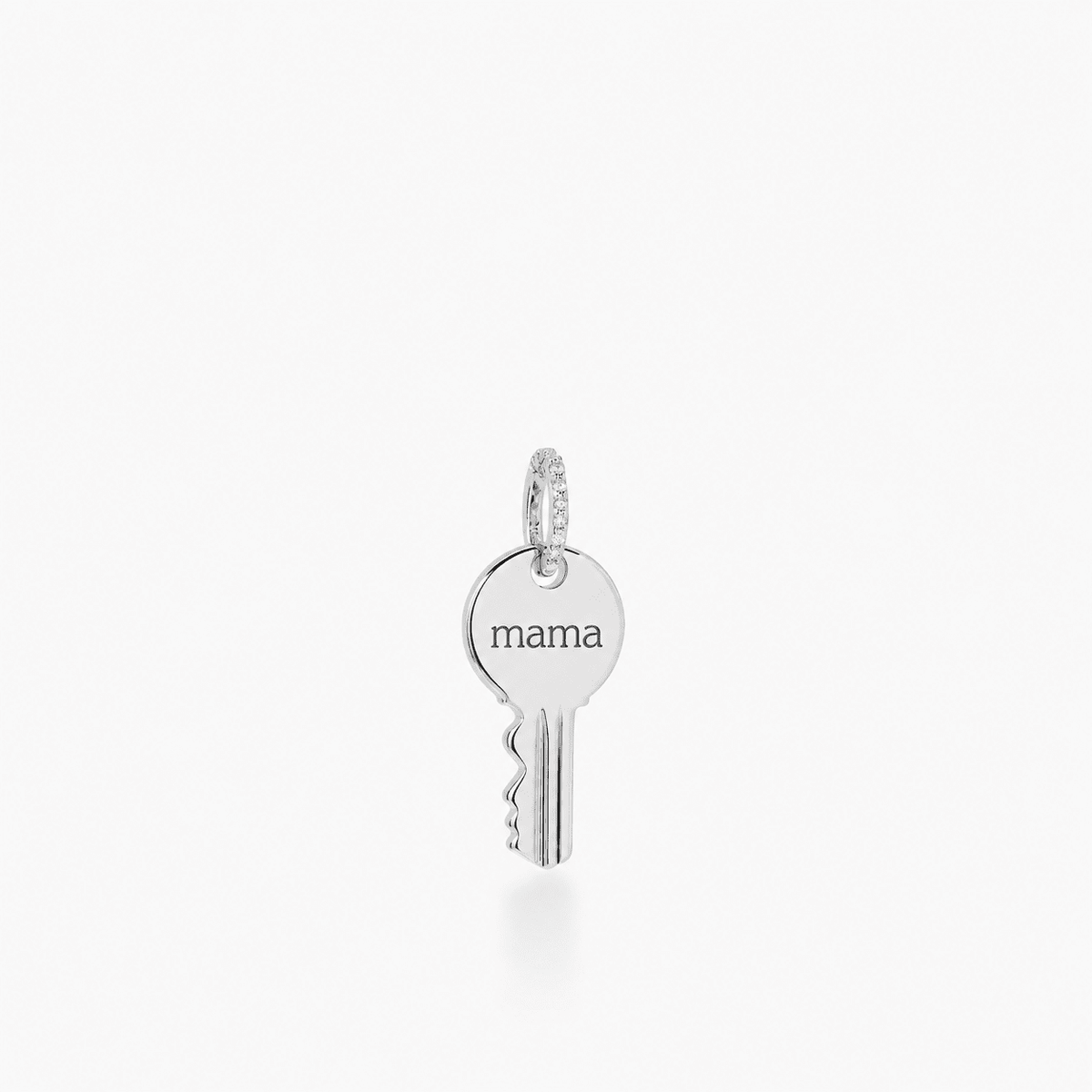 Round 'Mama' Key Charm
