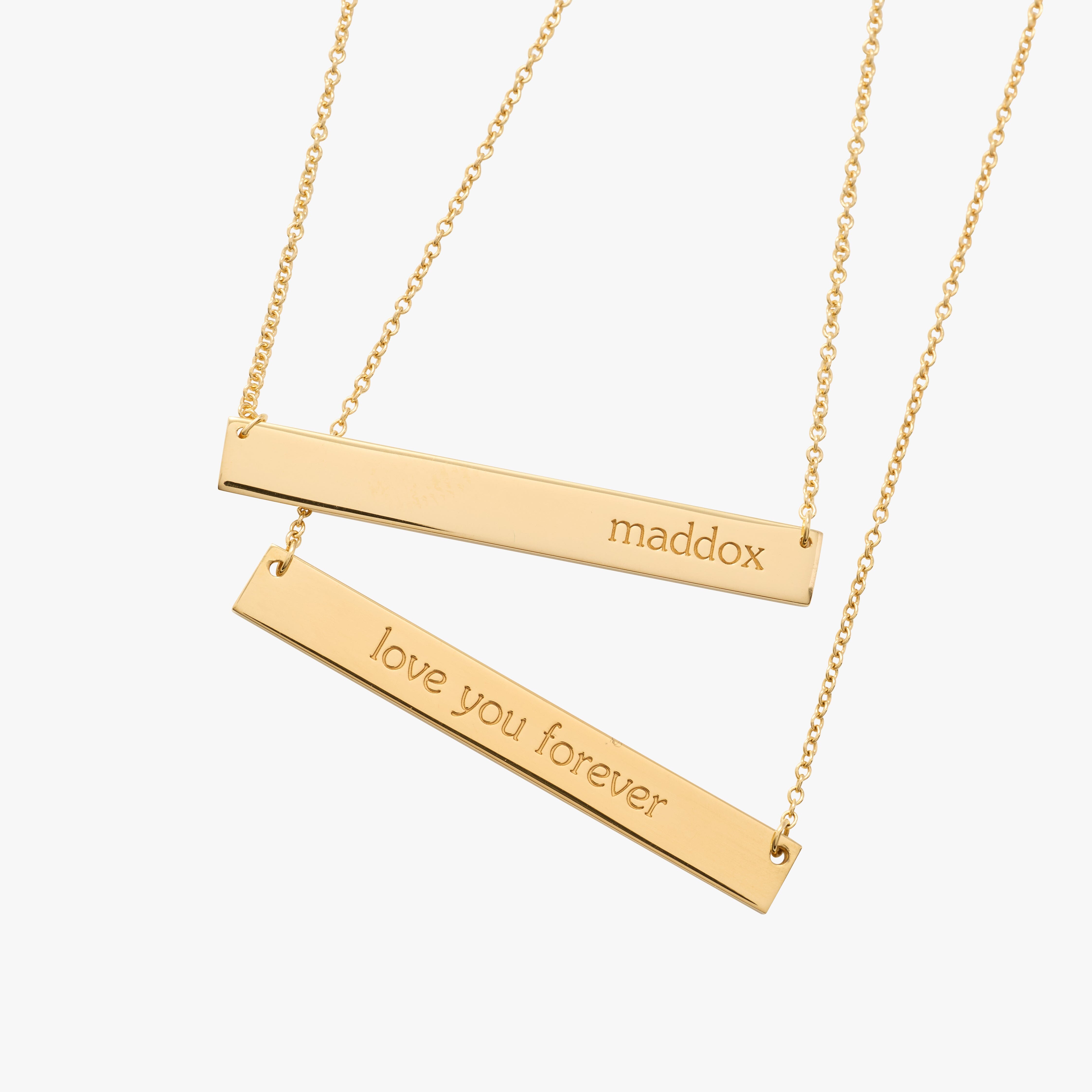 Skinny Bar Necklace