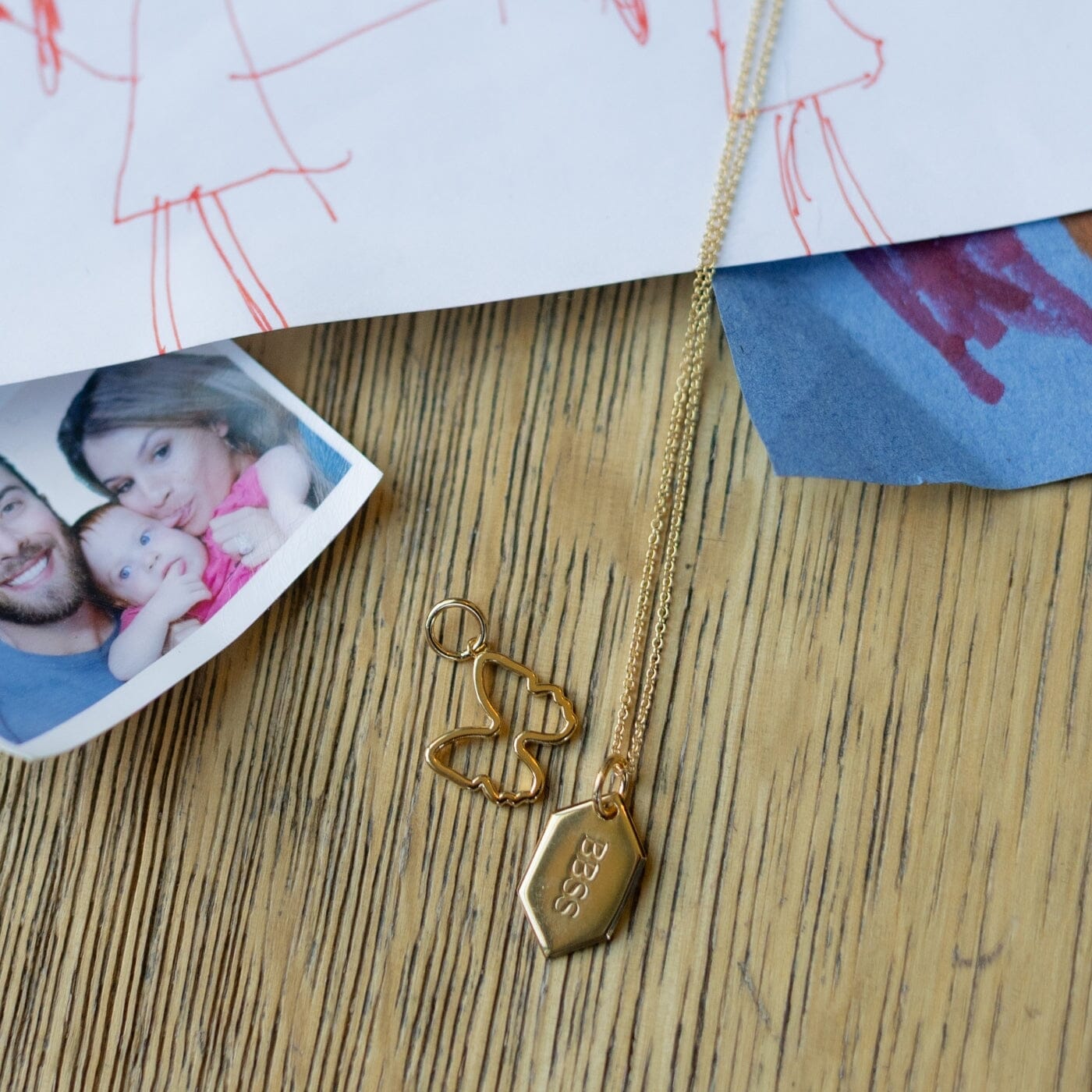 SRB Signature Tag Necklace