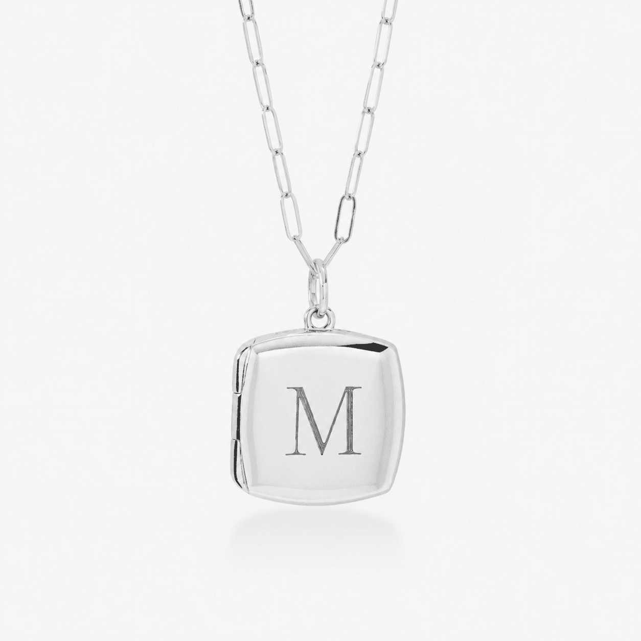 Square Locket Necklace