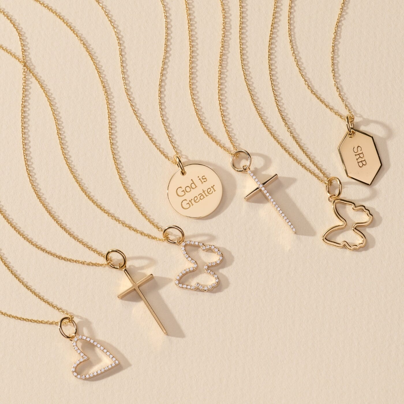 SRB God is Greater Circle Charm
