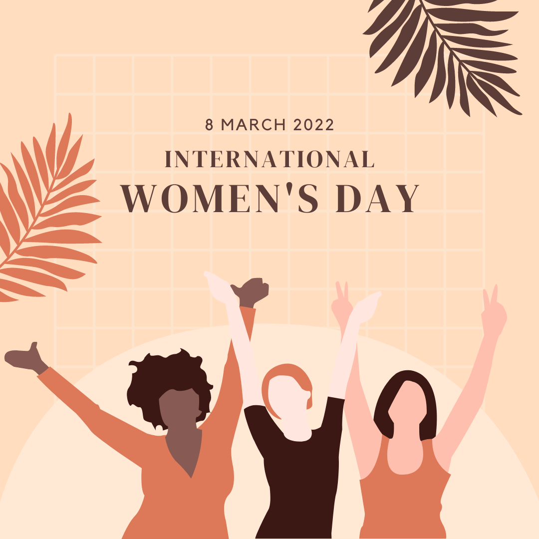happy international women's day march 8th. tiny tags celebrates the women in our community