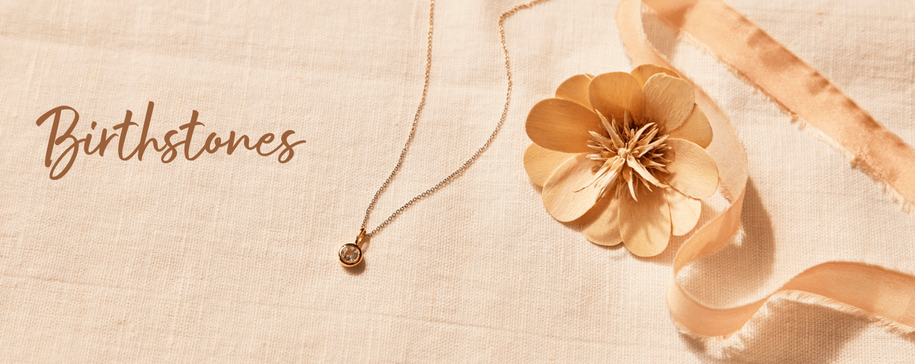 Beautiful birthstones to add to your necklace or to wear as a necklace