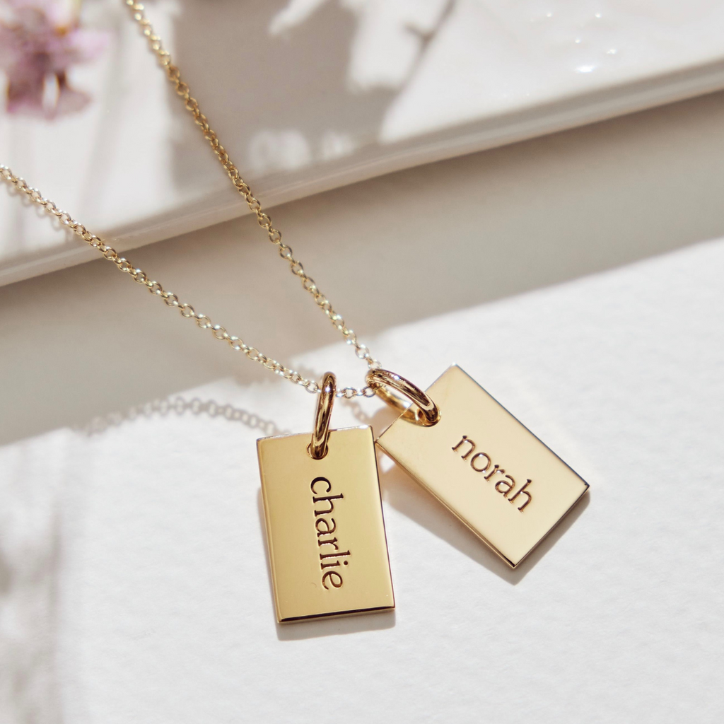 Personal bar necklace on sale