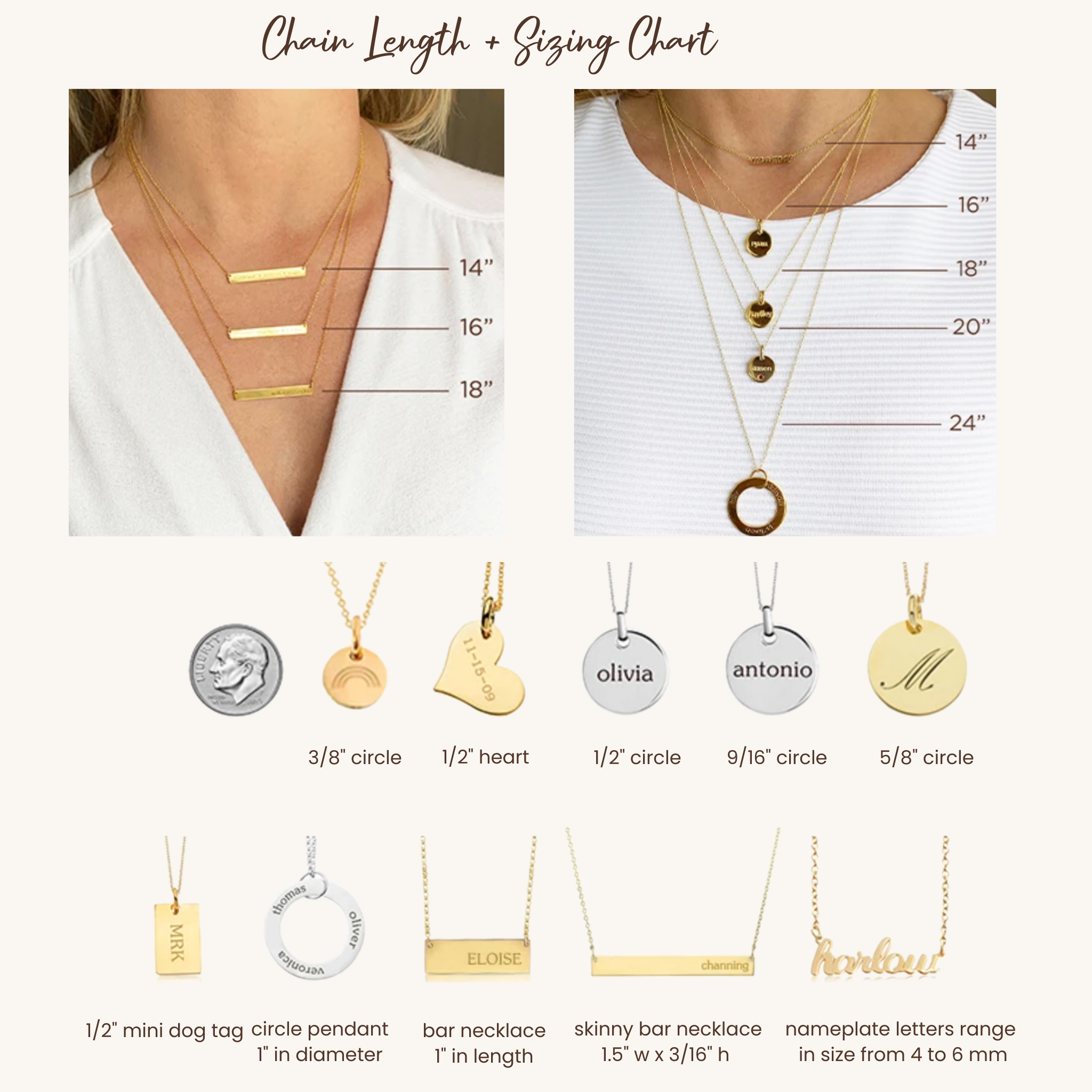 27 Necklace Lengths Chart Images, Stock Photos, 3D objects, & Vectors |  Shutterstock