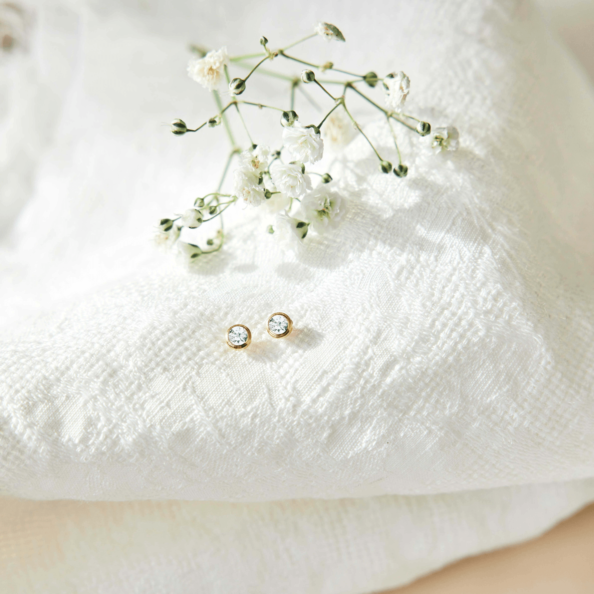 Birthstone Stud Earring